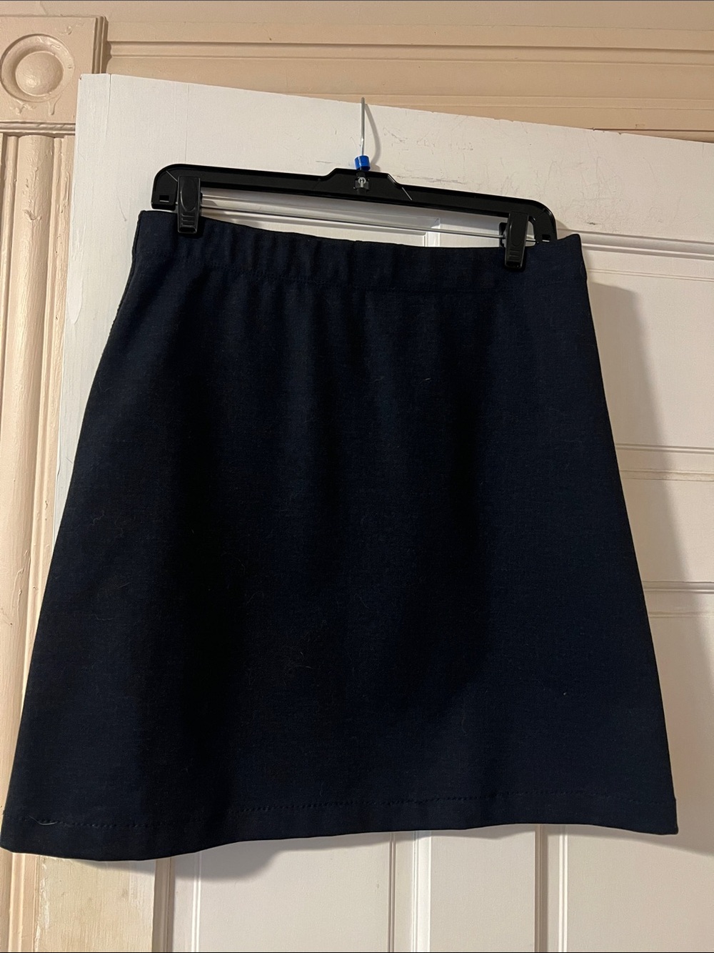 Max Edition Navy A-Line Skirt